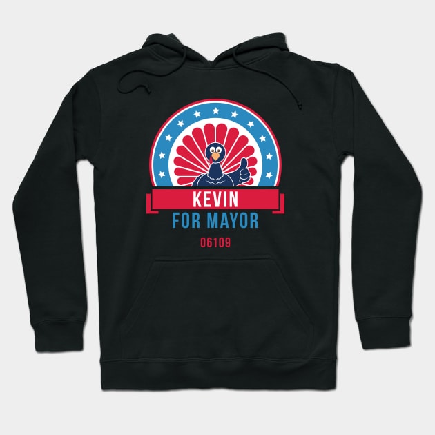 Kevin for Mayor Hoodie by creativecurly